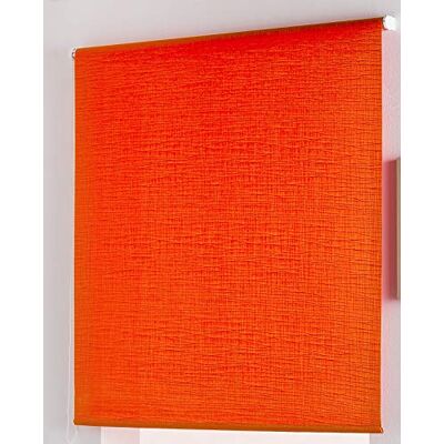 Zebra Textil Estoralis Aitana Tenda a Rullo Jacquard, 130 x 175 cm, Colore Arancio Zebra Textil Estoralis Aitana Tenda a Rullo Jacquard, 130 x 175 cm, Colore Arancio