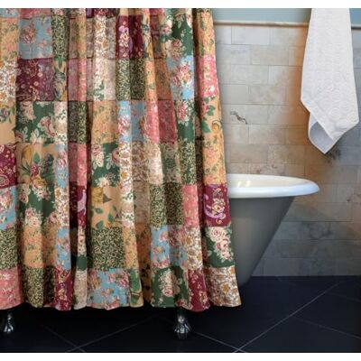 Greenland Home Fashions Greenland Home Tenda da Doccia Chic Antica Greenland Home Fashions Greenland Home Tenda da Doccia Chic Antica