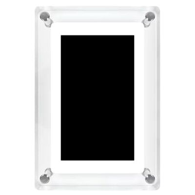 Osmond Cornice Digitale per Foto da 5 Pollici con Display Verticale, Schermo IPS, Batteria di Memoria da 4G e 1200 mAh, Cornice Digitale Portatile Retrato Osmond Cornice Digitale per Foto da 5 Pollici con Display Verticale, Schermo IPS, Batteria di Memoria da 4G e 1200 mAh, Cornice Digitale Portatile Retrato