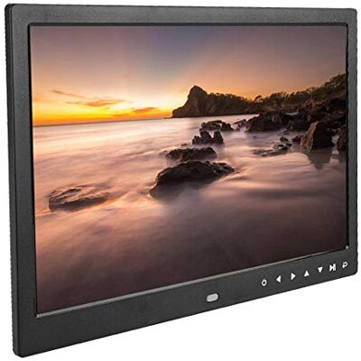 Garsent Cornice per foto digitale 13 pollici, display portatile HD 1280 * 800 Cornice per foto elettronica con sveglia, calendario, lettore foto/musica/video, album digitale con telecomando.(black) Garsent Cornice per foto digitale 13 pollici, display portatile HD 1280 * 800 Cornice per foto elettronica con sveglia, calendario, lettore foto/musica/video, album digitale con telecomando.(black)