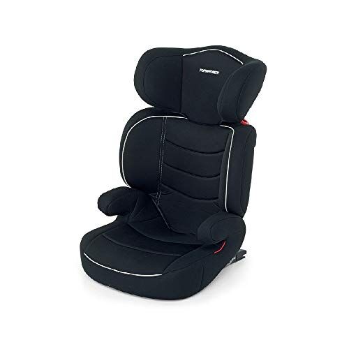 Foppapedretti Time DuoFix Seggiolino Auto Gruppo 2/3 (15-36 Kg), per Bambini da 3 a 12 Anni, Nero