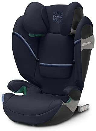 Cybex Gold Seggiolino Solution S2 i-Fix, Per Auto Con e Senza ISOFIX, 100 150 cm, Per Bambini da circa 3 a 12 Anni (15 50 kg), Ocean Blue