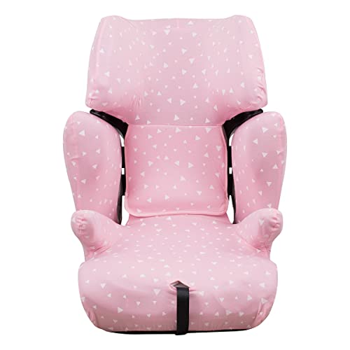 JYOKO KIDS Rivestimento per seggiolino auto in cotone compatibile con Concord Transformer (Pink Sparkles)