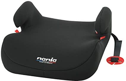 nania Rialzo per seggiolino per bambini TOPO Isofix gruppo 3 (22-36kg) produzione francese 100%  (Eco noir)