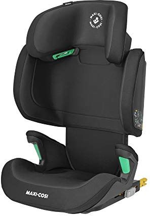 Maxi-Cosi Morion I-Size Seggiolino Auto 15-36 kg Isofix Reclinabile, ECE R129 I-Size, Gruppo 23 per Bambini 3.5-12 Anni (100-150 cm), Basic Black (Nero)