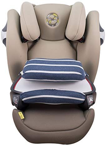 JYOKO KIDS Fodera per accessorio di seggiolino auto in cotone Compatibile con Cybex Pallas M e Pallas B -Fix (Sailor Stripes)