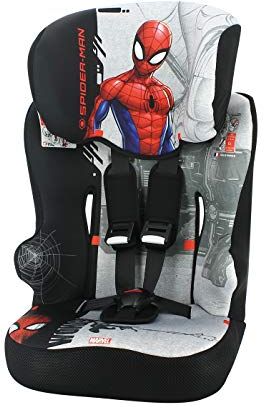 nania Seggiolino auto  RACER- Gruppo 1/2/3 (9-36kg) produzione francese 100% protezioni laterali Spiderman