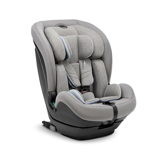 Inglesina Caboto i-Size Seggiolino Auto, Isofix, da 15 mesi a 12 Anni circa, dai 76 ai 150 cm, Moon Grey