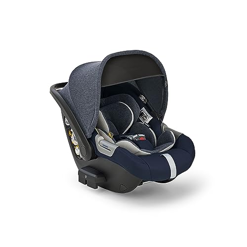 Inglesina Darwin i-Size, Seggiolino Auto, ECE R129/03, da 40 a 75 cm, 0 12 mesi circa, Soho Blue