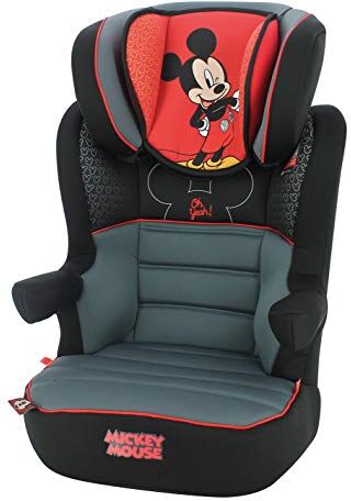 nania Rialzo per seggiolino per bambini  RWAY gruppo 2/3 (15-36kg) produzione francese 100% protezioni laterali Disney Luxe Mickey