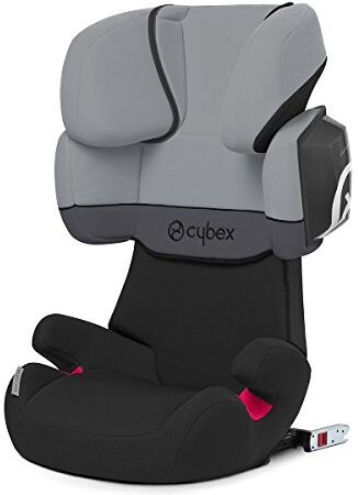 Cybex Silver, Seggiolino Auto Solution X2-Fix, Gruppo 2/3, 15-36 kg, con Isofix, Cobblestone