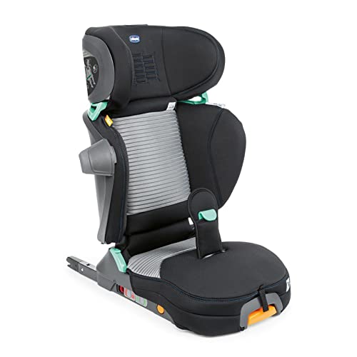 Chicco Fold&Go Air I-Size Seggiolino Auto 15-36 kg con Connettori Rigidi ISOFIX, Gruppo 2/3 per Bambini 3-12 Anni, Reclinabile e Pieghevole, con Protezione Laterale, Altezza e Larghezza Regolabili