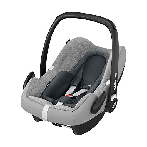 Maxi-Cosi Pebble Plus Fodera Seggiolino Auto, Rivestimento Copriseggiolino in Cotone Traspirante ed Assorbente, Mantiene Intatto e Pulito il Seggiolino Auto, Color Ecru