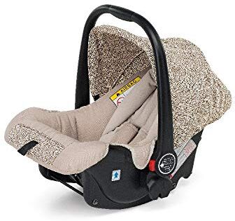 Foppapedretti Onboard Seggiolino Auto Gruppo 0+ (0-13 Kg), per Bambini dalla nascita fino a 13 Kg, Sand