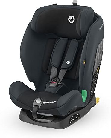 Maxi-Cosi Titan i-Size, Seggiolino Auto ISOFIX per Bambini, 15 Mesi 12 Anni, 76 150 cm, Reclinabile in 5 Posizioni, G-CELL Side Impact Protection, Regolabile in Altezza, Basic Grey