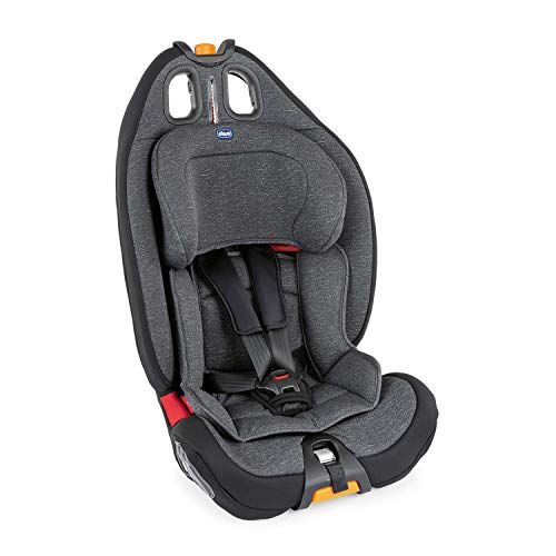 Chicco Gro-Up 123 Seggiolino Auto 9-36 kg Reclinabile, per Bambini da 1 a 12 Anni, Facile da Installare Ombra, Grigio