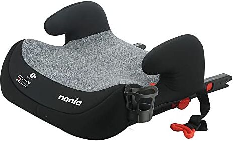 nania Rialzo per seggiolino per bambini TOPO Isofix gruppo 3 (22-36kg) produzione francese 100%  (Silver topo)