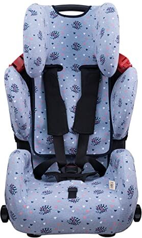 JYOKO KIDS Rivestimento per seggiolino auto in cotone compatibile con Recaro Young Sport Hero (Spike)