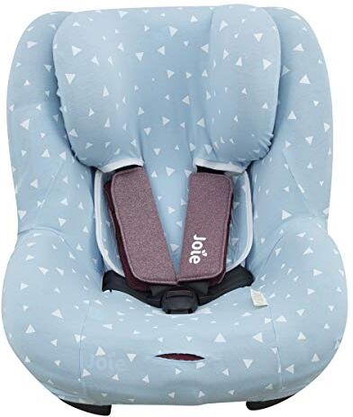 JYOKO KIDS Rivestimento per seggiolino auto in cotone compatibile con Joie I-Anchor Advance (Blue Sparkles)