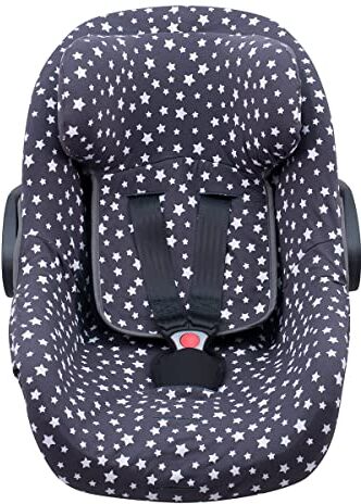 JYOKO KIDS Fodera copri seggiolino auto in cotone Compatibile con Pég Perego Primo Viaggio, Uppababy Mesa GO (WINTER SKY)