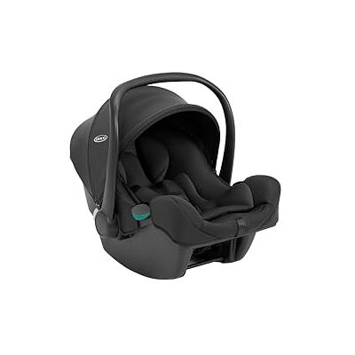 GRACO SnugLite™ 2 i-Size R129 Seggiolino auto per neonati leggero, dai 40 ai 75 cm (dalla nascita fino ai 12 mesi circa), compatibile con le basi ISOFIX SnugLite e SnugTurn, colore Midnight GRACO SnugLite™ 2 i-Size R129 Seggiolino auto per neonati leggero, dai 40 ai 75 cm (dalla nascita fino ai 12 mesi circa), compatibile con le basi ISOFIX SnugLite e SnugTurn, colore Midnight