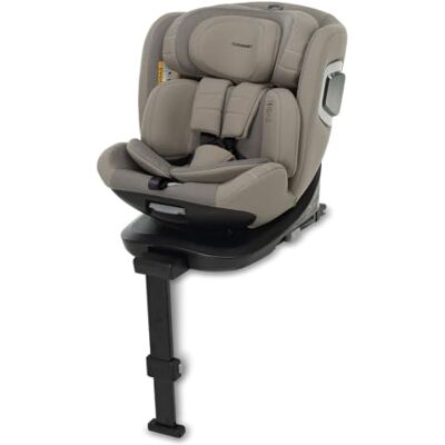 Foppapedretti Iturn PRO i-Size seggiolino auto girevole 360° per bambini da 40 a 150 cm di altezza, Desert Foppapedretti Iturn PRO i-Size seggiolino auto girevole 360° per bambini da 40 a 150 cm di altezza, Desert