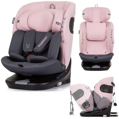 Chipolino seggiolino i-Size Motion (40-150 cm) Isofix, ruotabile a 360°, colorazione:rosa Chipolino seggiolino i-Size Motion (40-150 cm) Isofix, ruotabile a 360°, colorazione:rosa