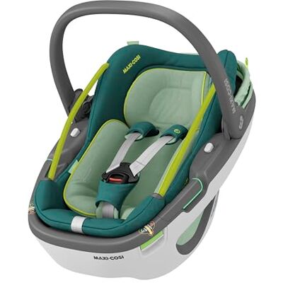 Maxi-Cosi Coral 360 i-Size, Seggiolino auto neonato 0-12 mesi (40-75 cm), Seggiolino girevole 360°, Estremamente Leggero, Cinture Easy-in, G-CELL, Capottina Extra-large, Neo Green Maxi-Cosi Coral 360 i-Size, Seggiolino auto neonato 0-12 mesi (40-75 cm), Seggiolino girevole 360°, Estremamente Leggero, Cinture Easy-in, G-CELL, Capottina Extra-large, Neo Green