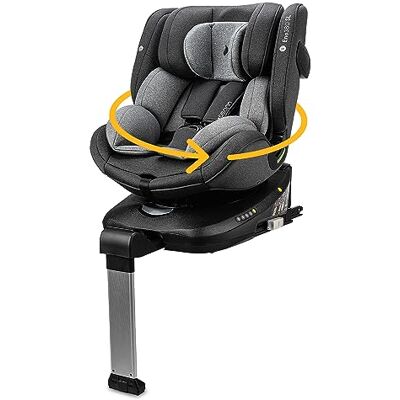 Osann ENO360 SL Seggiolino auto girevole 360 Isofix i-Size con cavalletto 0-36 kg 40-150 cm da 0 mesi a 12 anni GRUPPO 0+, 1, 2, 3 Grigio scuro Osann ENO360 SL Seggiolino auto girevole 360 Isofix i-Size con cavalletto 0-36 kg 40-150 cm da 0 mesi a 12 anni GRUPPO 0+, 1, 2, 3 Grigio scuro