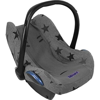 Dooky The Original 126816 Copri Seggiolino Auto Gruppo 0+ e Ovetto Universale, Grigio con Stelle Dooky The Original 126816 Copri Seggiolino Auto Gruppo 0+ e Ovetto Universale, Grigio con Stelle