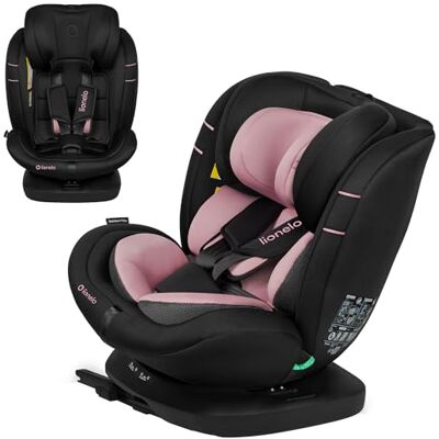 lionelo Bastiaan i-Size Seggiolino Auto Evolutivo 4 in 1 40-150 cm ISOFIX Per Bambini 0-12 Anni, Protezione Laterale, Rotazione 360°, 21 Regolazioni, Contromarcia, Conforme all'Ultima Norma R129 lionelo Bastiaan i-Size Seggiolino Auto Evolutivo 4 in 1 40-150 cm ISOFIX Per Bambini 0-12 Anni, Protezione Laterale, Rotazione 360°, 21 Regolazioni, Contromarcia, Conforme all'Ultima Norma R129