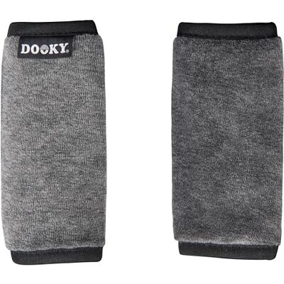 Dooky Seatbelt Pads Grigio Melange (2 pezzi) Dooky Seatbelt Pads Grigio Melange (2 pezzi)