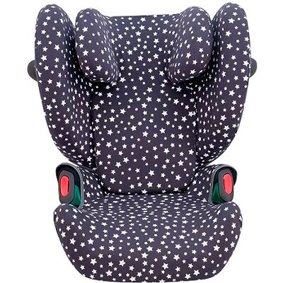 JYOKO KIDS Fodera in Cotone per seggiolino auto compatibile con Cybex Solution G I-size (Winter Sky) JYOKO KIDS Fodera in Cotone per seggiolino auto compatibile con Cybex Solution G I-size (Winter Sky)