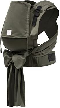 Stokke Marsupio Plus  Limas marsupio in crescita per bambini dalla taglia 56/62 alla 104 (da 4 a 18 kg) half buckle per un comfort e un supporto ottimali colore: Olive Green