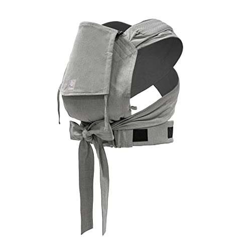 Stokke Limas Marsupio, Grigio Melange Versione 2023 (OCS) Marsupio Half-Buckle Ergonomico e regolabile tre opzioni Sicuro per bambini dalla nascita ai 20 kg