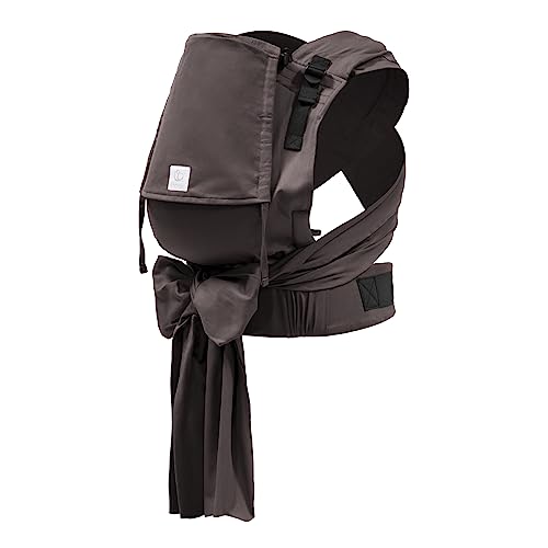 Stokke Marsupio  Limas Plus, Marrone Espresso Versione 2023 (OCS) Marsupio half buckle Tre opzioni di trasporto Sicuro per bambini 4-18 kg