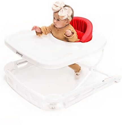 Joovy Spoon Walker, Girello Regolabile, Centro Attività, Rosso