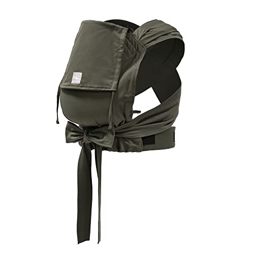 Stokke Limas Marsupio, Olive Green Marsupio Half-Buckle Ergonomico e regolabile tre opzioni Sicuro per bambini dalla nascita ai 20 kg