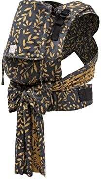 Stokke Marsupio Plus  Limas marsupio in crescita per bambini dalla taglia 56/62 alla 104 (da 4 a 18 kg) half buckle per un comfort e un supporto ottimali colore: Floral Gold