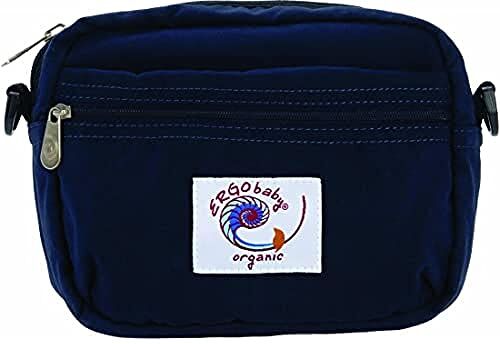 Ergobaby FP4O Marsupio Organico, Biologico Cioccolato/Blu Navy