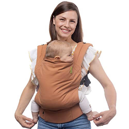 Boba Carrier Classic, Navy, zaino o Front Pack Baby Sling per neonati e bambini fino a 20,4 kg (Fox)