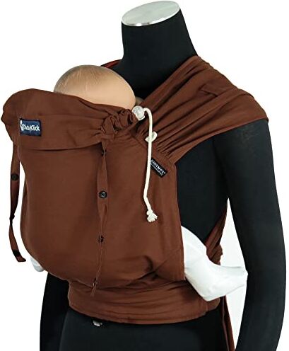 Didymos DidyKlick 4u Marsupio per neonati e bambini da 3,5 kg fino a 20 kg, ergonomico, supporto addominale, marsupio