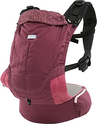 Chicco Marsupio Neonati Ergonomico Myamaki Fit, Zaino Porta Bambino dalla Nascita a 15 kg, Porta Bebè Evolutivo Multifunzione con Seduta e Pannello Regolabili, Supporto per Schiena e Collo