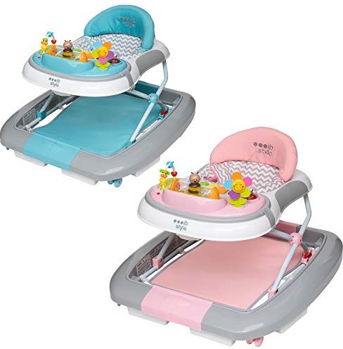 ib style ® WAVE 3 in 1 Girello per bambini   primi passi   con funzione swing   Luce & Melodia   EN1273:2020   Menta