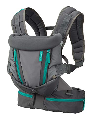 Infantino Carry On Carrier Ergonomic, expandable, face-in and face-out, front and back carry for newborns and older babies 8-32 lbs / 3.6-14 kg