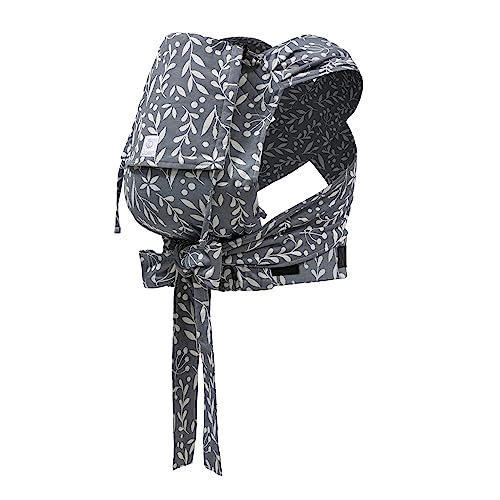 Stokke Limas Marsupio, Ardesia Floreale Versione 2023 (OCS) Marsupio Half-Buckle Ergonomico e regolabile tre opzioni Sicuro per bambini dalla nascita ai 20 kg