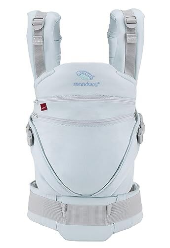 Manduca XT > < Marsupio e porta bebè ergonomico con sedile regolabile per neonati dalla nascita & bambini fino a 20 kg, cotone biologico (Monochrome Arctic)