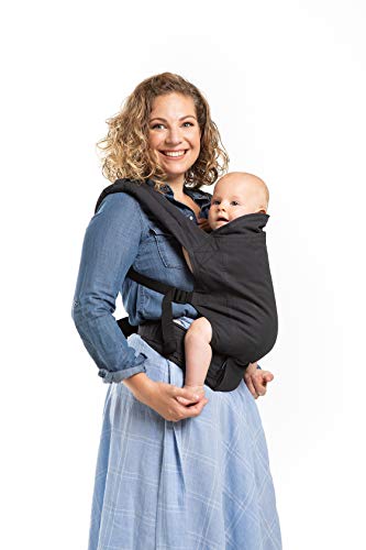 Boba Carrier Classic, Organic Slate, zaino o Front Pack Baby Sling per neonati e bambini fino a 20,4 kg