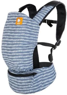 Tula Lite marsupio porta bebe e borsa, marsupio da viaggio ergonomico, leggero e ultracompatto, per la pancia e schiena, Beyond