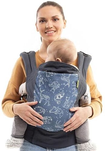 Boba Carrier Classic, Constellation, zaino o Front Pack Baby Sling per neonati e bambini fino a 20,4 kg